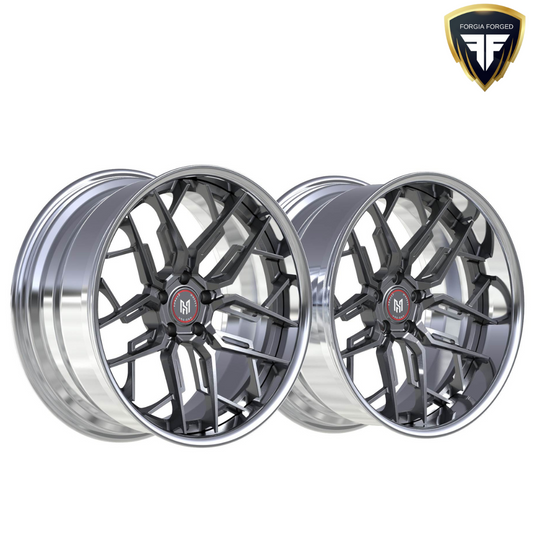 Grid Lock 2 Piece Forged Wheel (Priced Per Wheel)