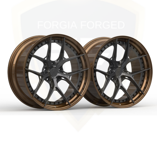 Rivarto Forgia 2 Piece  Wheel (Priced Per Wheel) Designed for Porsche Cayenne 2008