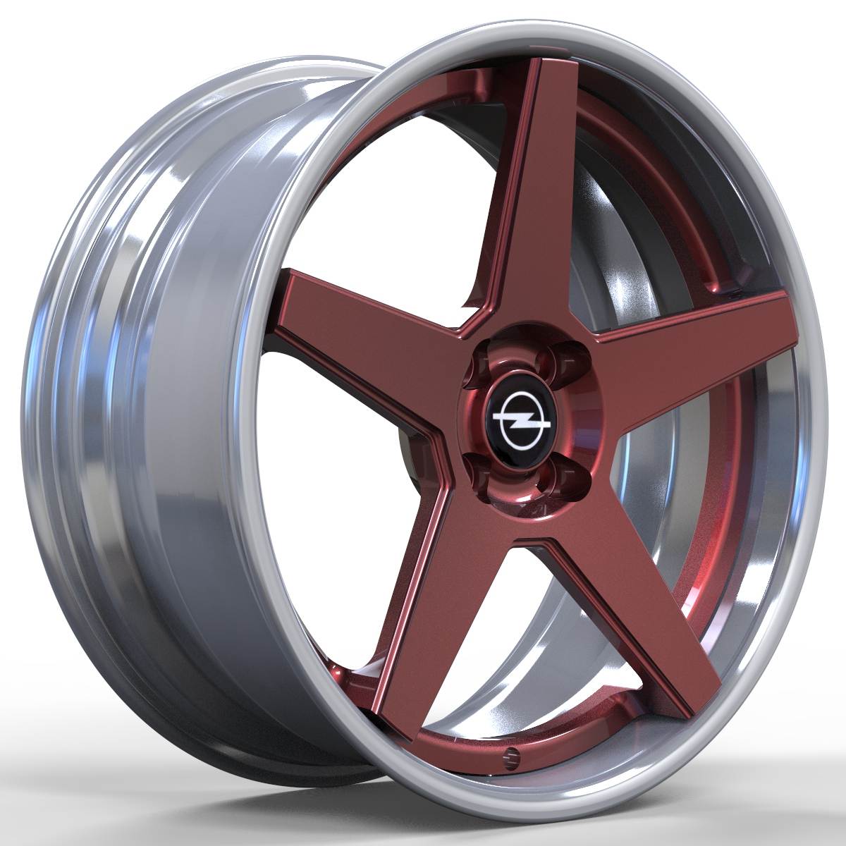 Opel Corsa Utility  2 Piece Forged 2 Colour Wheel Cinzano (Price Per Rim)