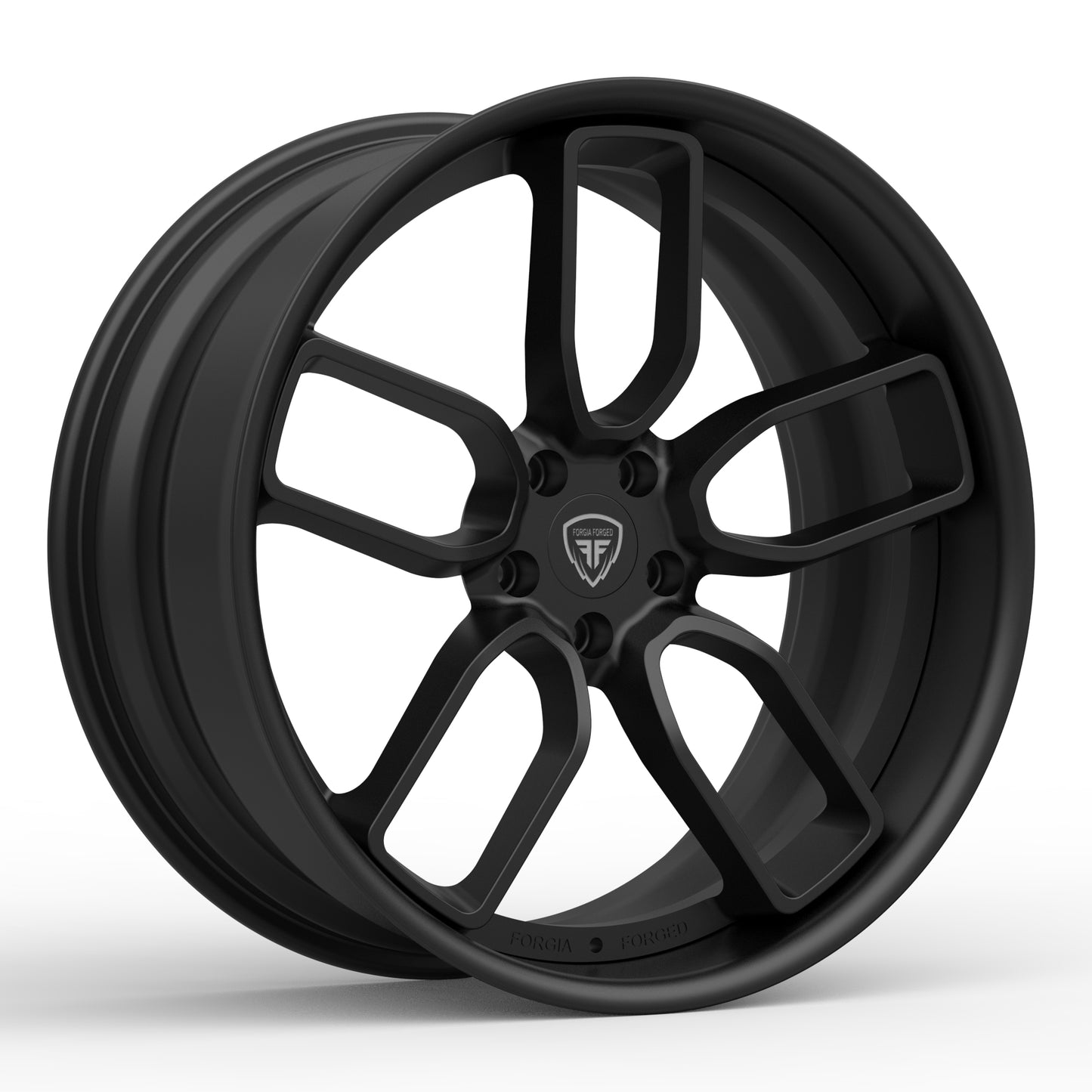 Audi Q7  Forgia Forged  2 Piece Wheel Stealth (Price Per Rim)